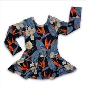 Muse Threads Skirted Long sleeve Bamboo Body Suit NWT 18-24 Months